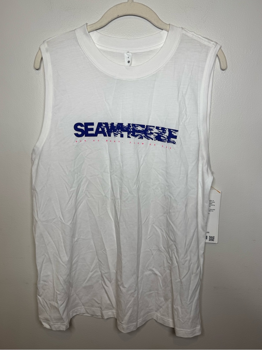 Lululemon SeaWheeze All Yours Tank
Top- White 2021 NEW WITH TAGS